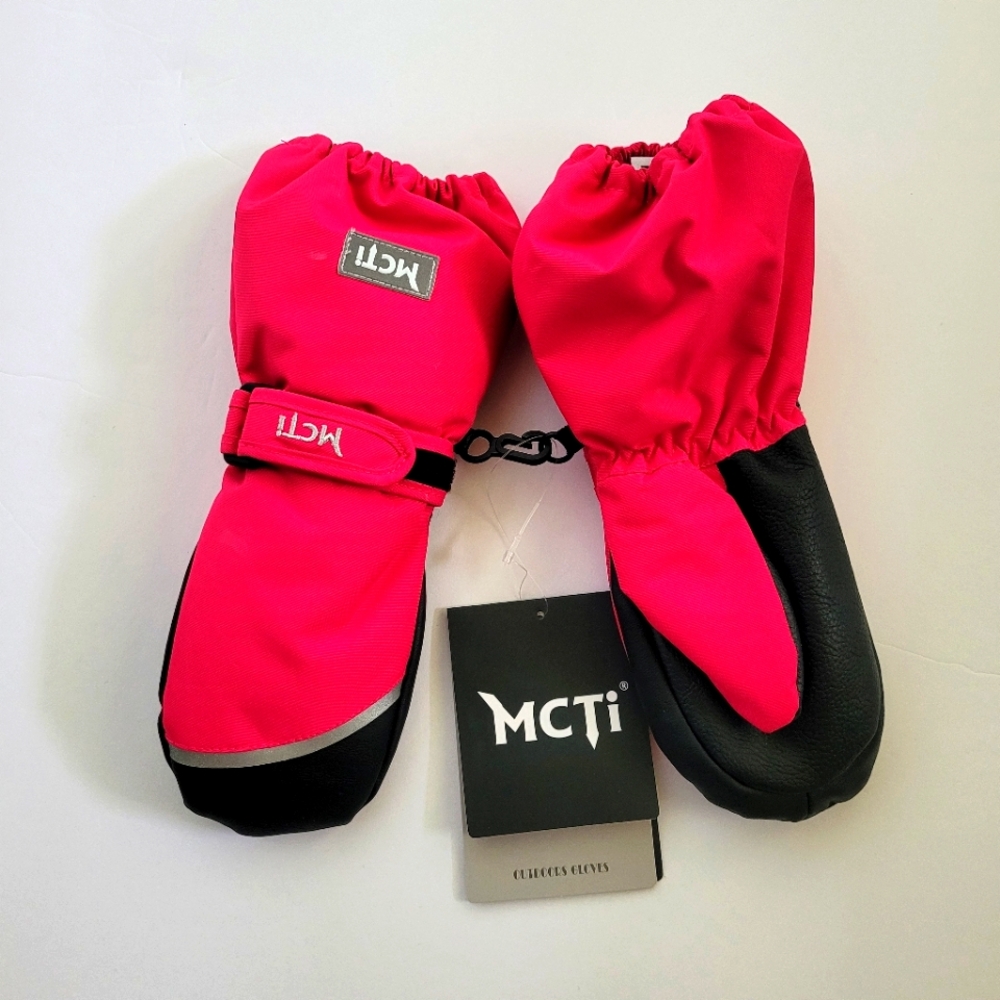 MCTI Kids Mittens Waterproof Winter Ski Warm Sherpa Lined Size XXXSmall …